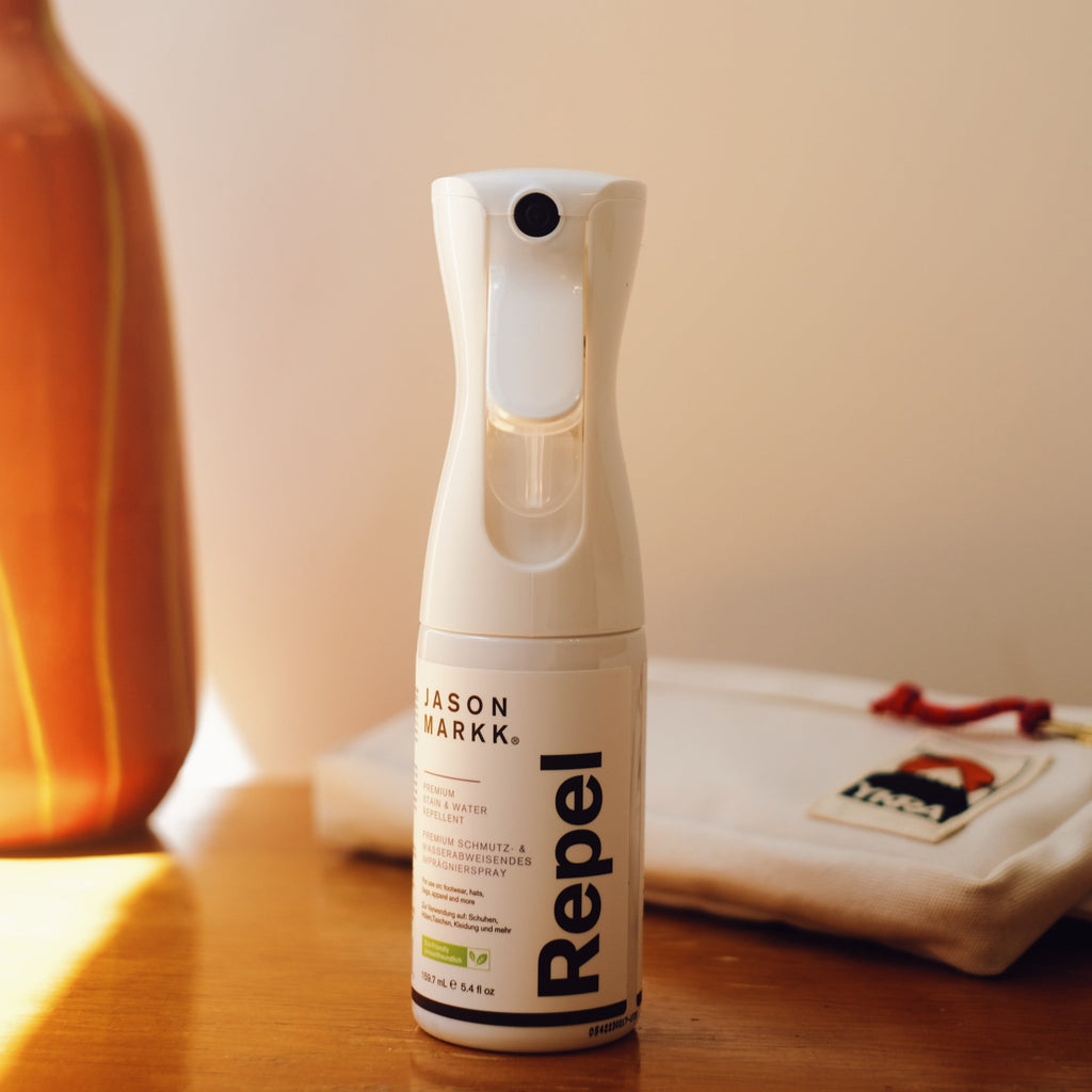 Jason Markk Repel - PFAS-free stain and water repellent spray - YKRA